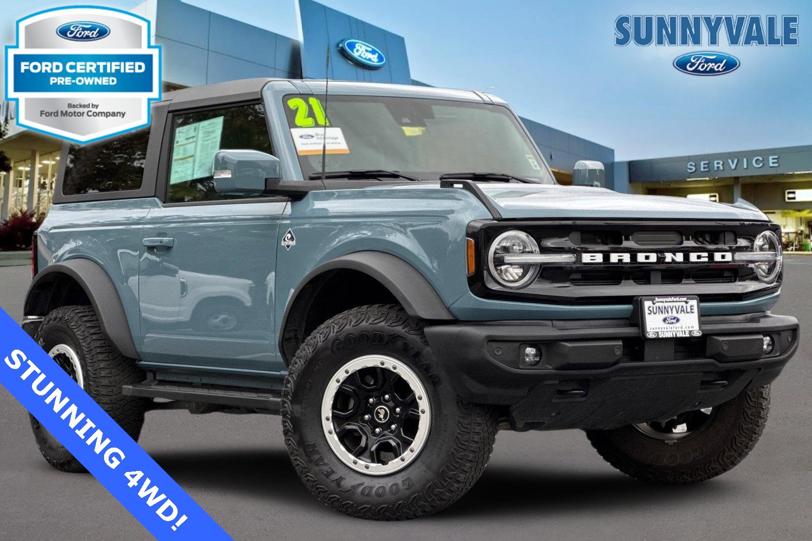 Certified 2021 Ford Bronco Outer Banks w/ Sasquatch Package