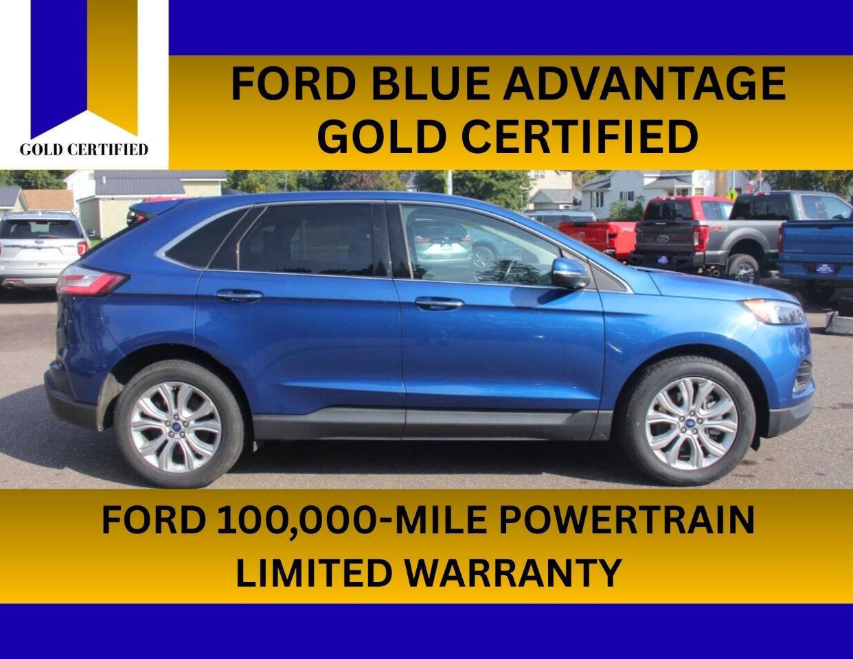 Certified 2022 Ford Edge Titanium