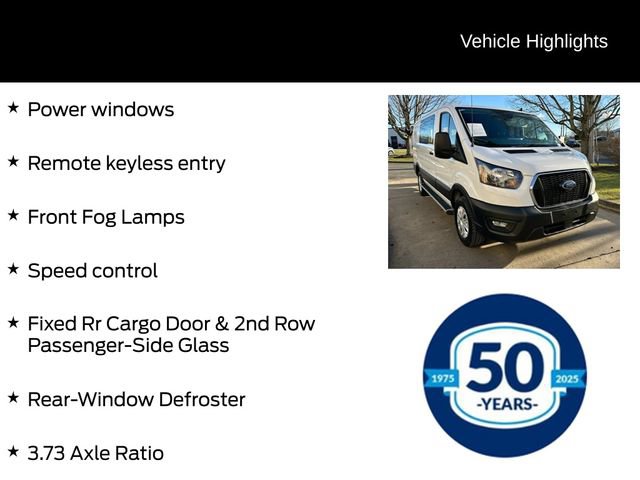 Certified 2024 Ford Transit 250 Low Roof w/ Exterior Upgrade Package image 16