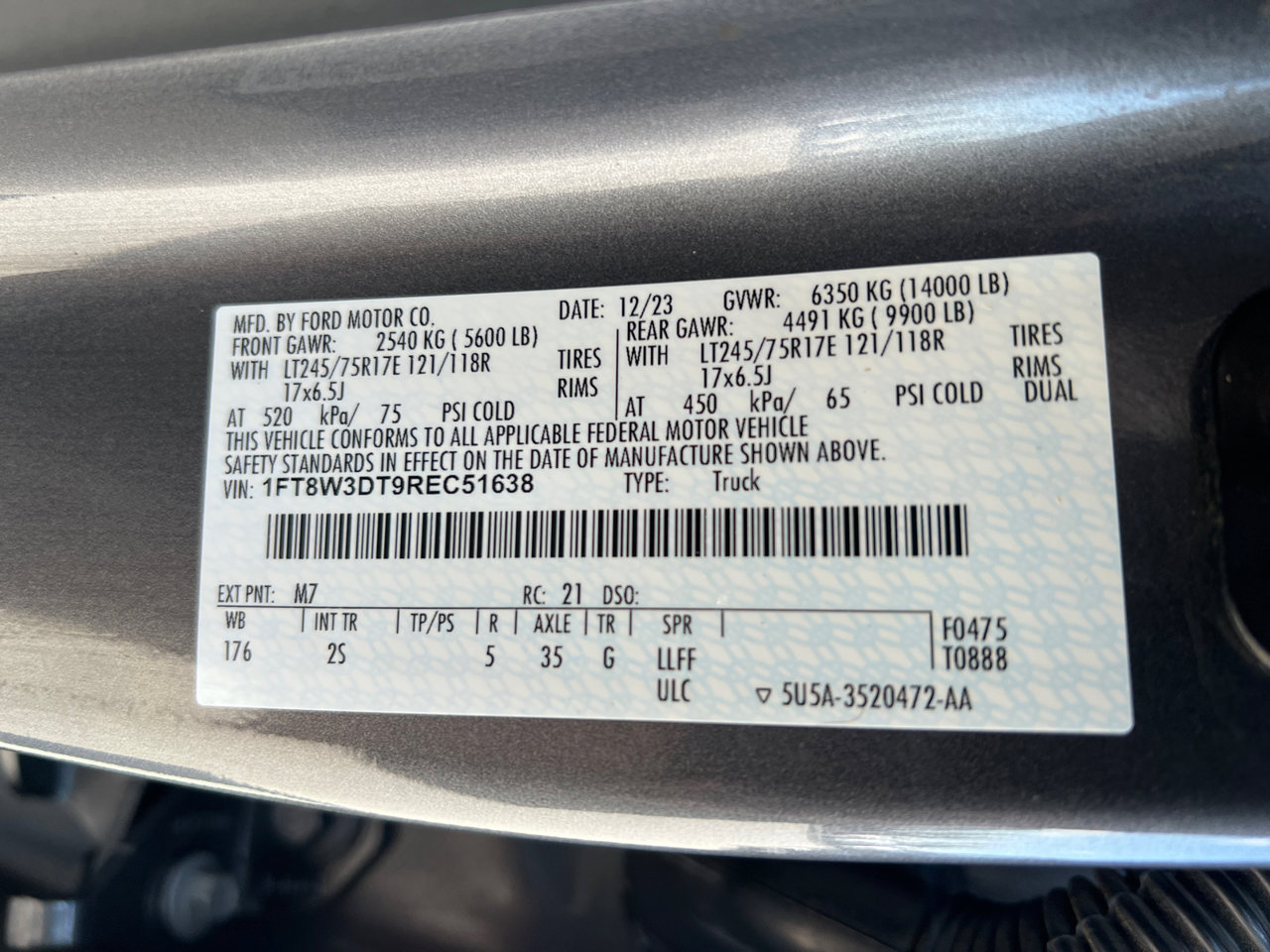 Certified 2024 Ford F350 XLT AWD/4WD image 34