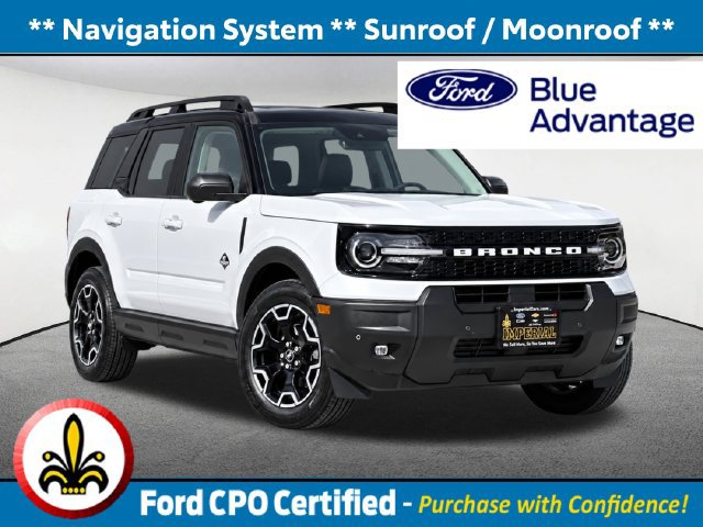 Certified 2025 Ford Bronco Sport Outer Banks w/ Outer Banks Tech Package+ AWD/4WD image 1