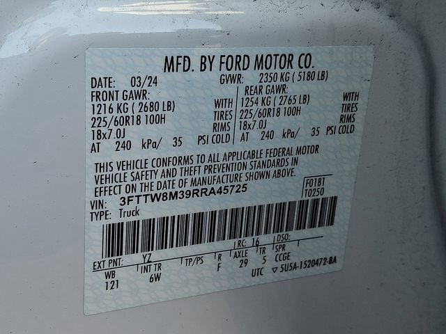 Certified 2024 Ford Maverick Lariat w/ Black Appearance Package image 29