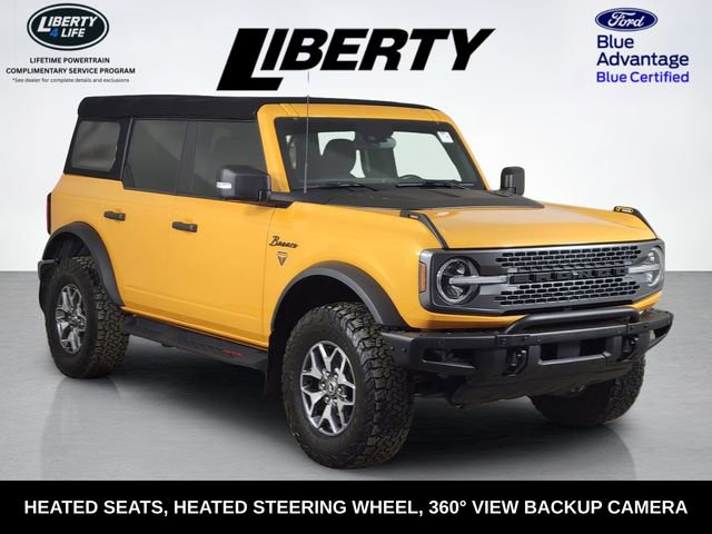 Certified 2021 Ford Bronco Badlands