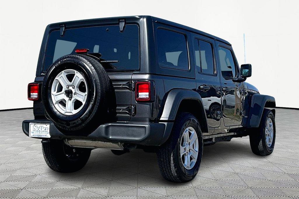 Used 2022 Jeep Wrangler Unlimited Sport image 4