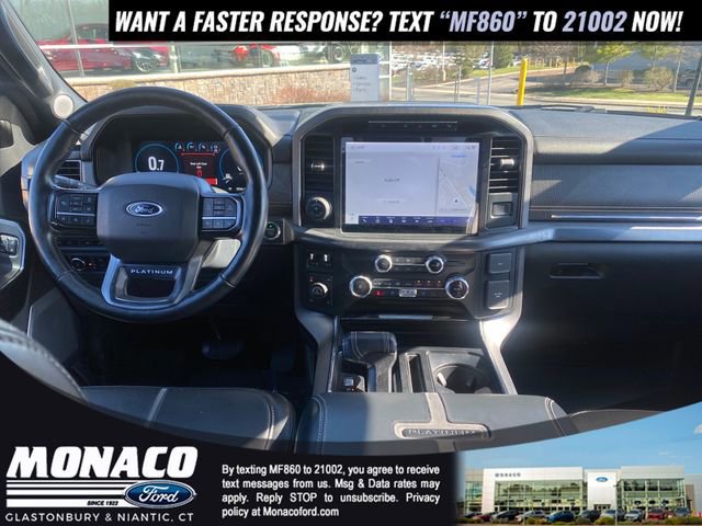 Certified 2023 Ford F150 Platinum w/ Equipment Group 701A High AWD/4WD image 14