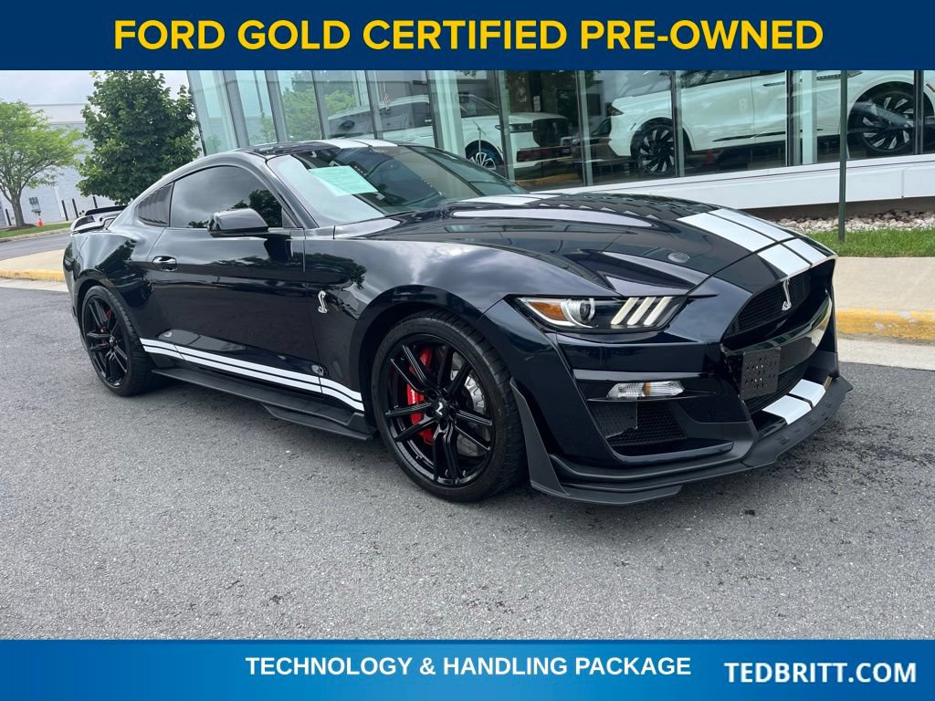 Certified 2021 Ford Mustang Shelby GT500 w/ Technology Package RWD image 1