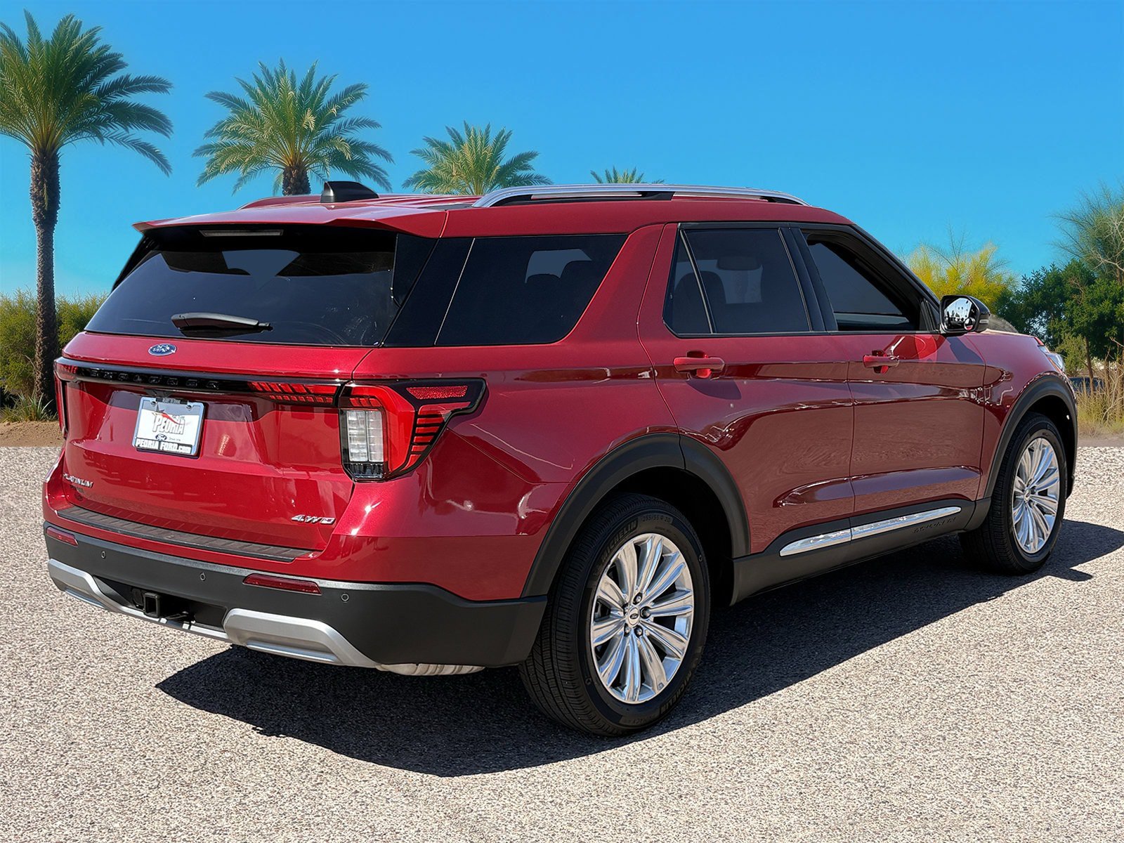 Certified 2025 Ford Explorer Platinum w/ LUX Leather Package AWD/4WD image 6