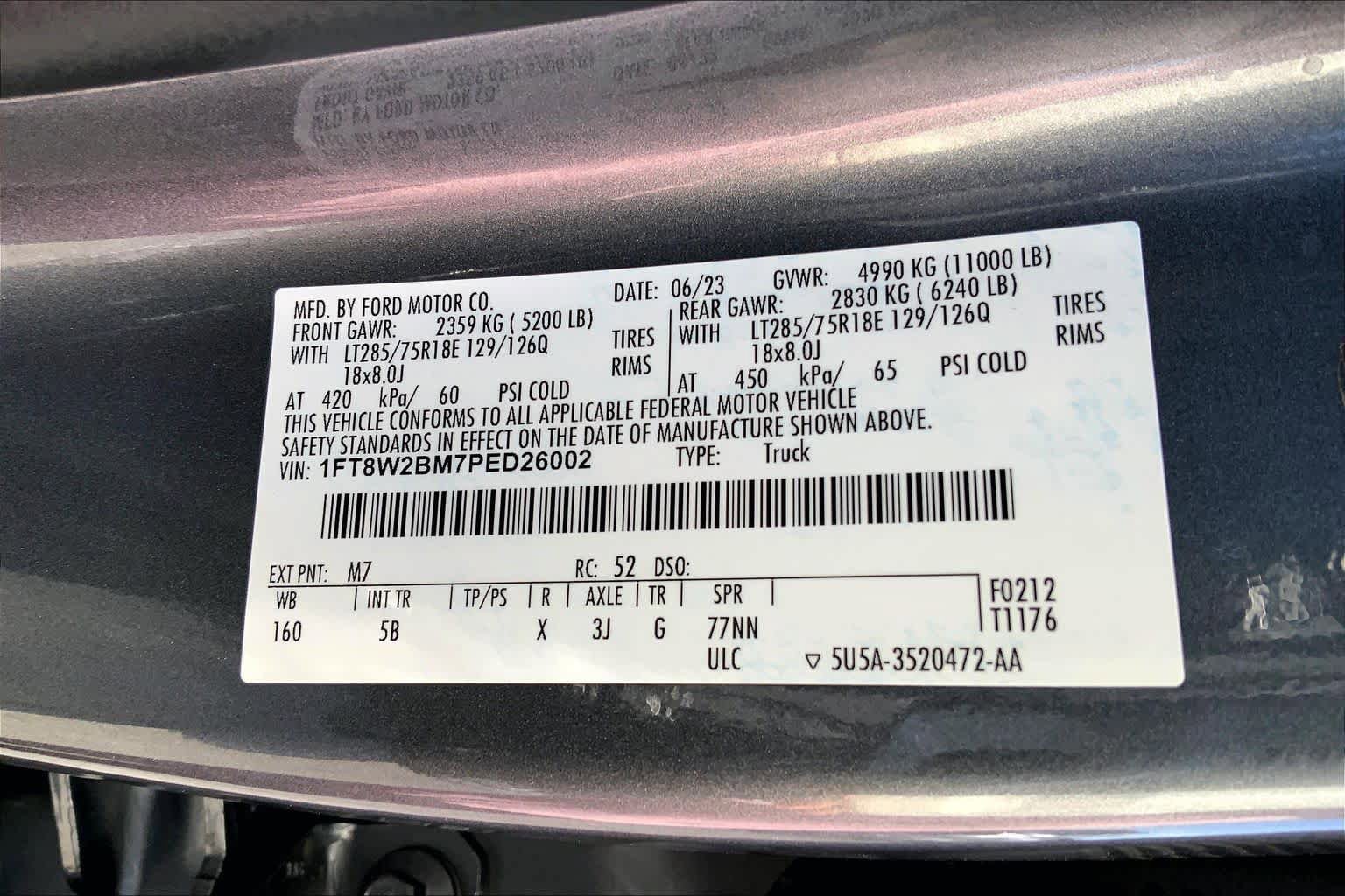 Certified 2023 Ford F250 Lariat w/ Lariat Ultimate Package AWD/4WD image 34