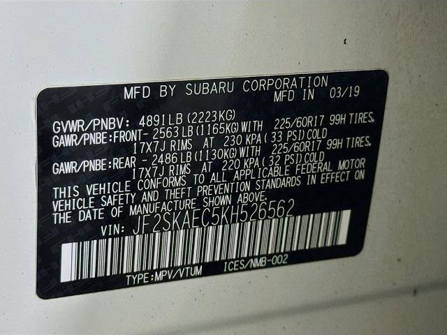 Used 2019 Subaru Forester Premium w/ All-Weather Package AWD/4WD image 31