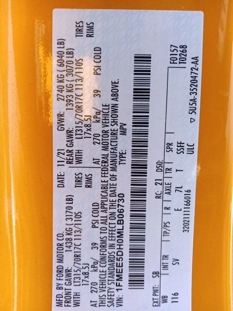 Certified 2021 Ford Bronco Black Diamond w/ Sasquatch Package image 36