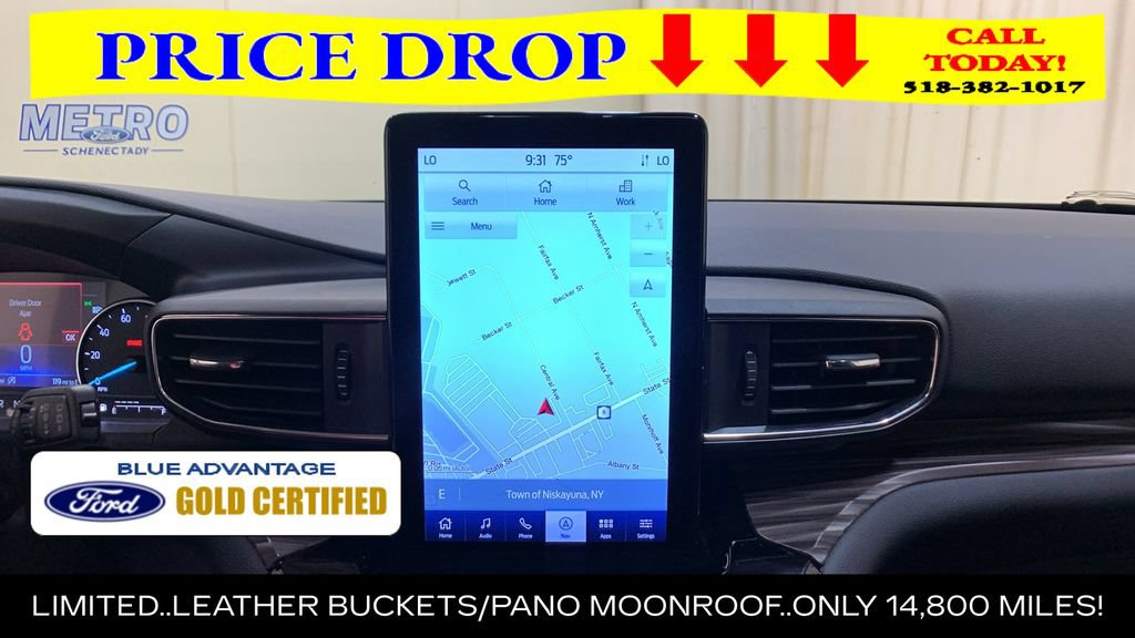 Certified 2024 Ford Explorer Limited w/ Limited Technology Package AWD/4WD image 44