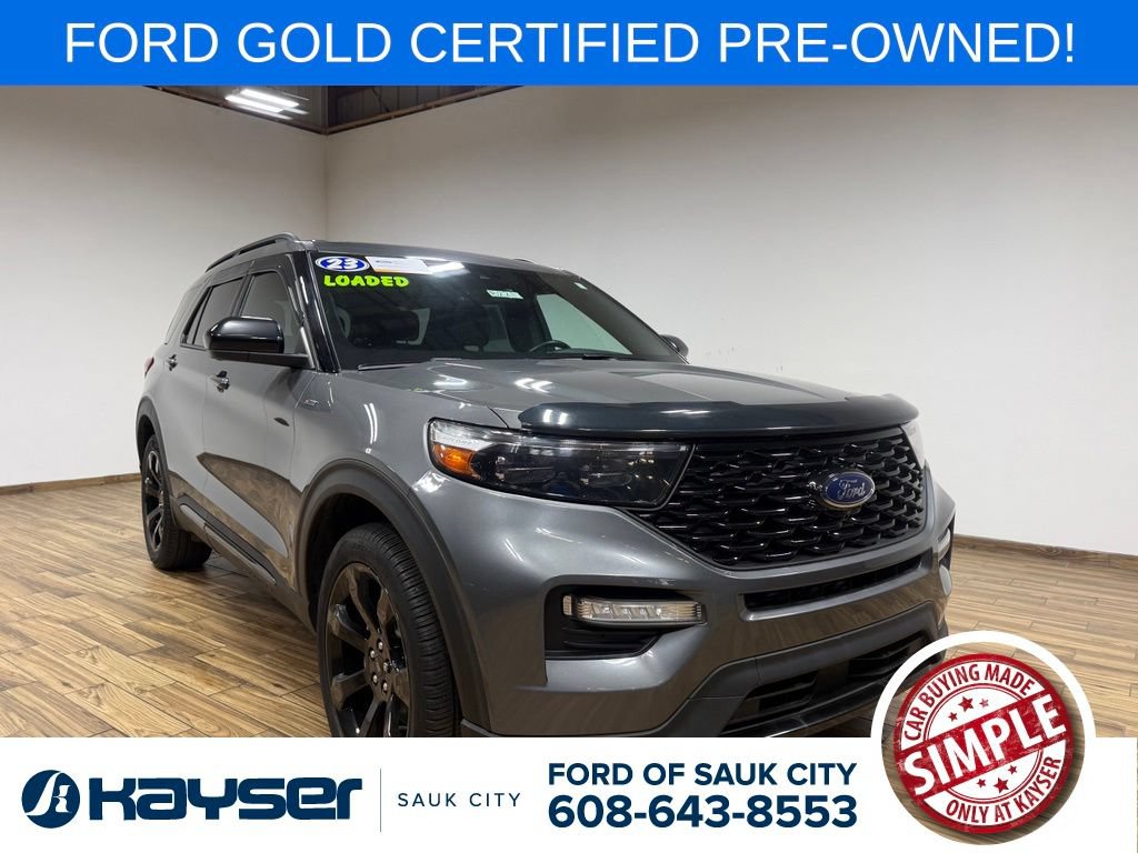 Certified 2023 Ford Explorer ST-Line w/ Class IV Trailer Tow Package