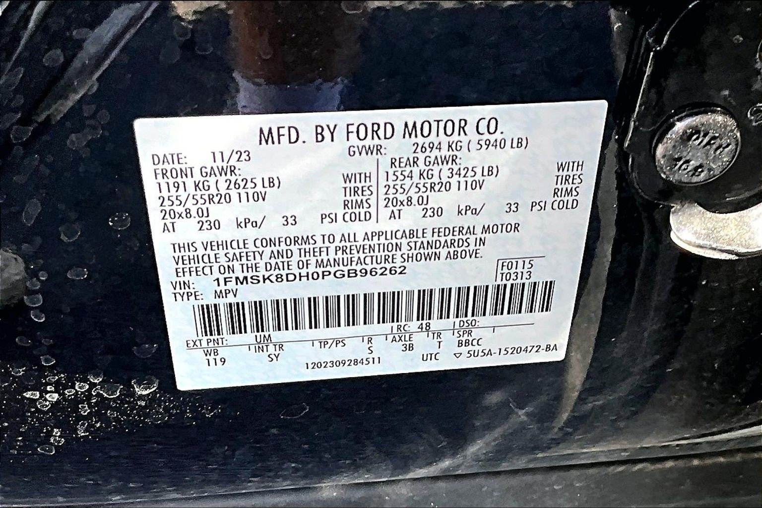 Certified 2023 Ford Explorer XLT w/ Equipment Group 202A AWD/4WD image 36
