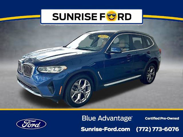 Used 2022 BMW X3 sDrive30i w/ Premium Package 2