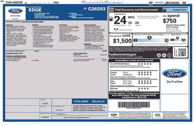 Certified 2018 Ford Edge SEL FWD image 13