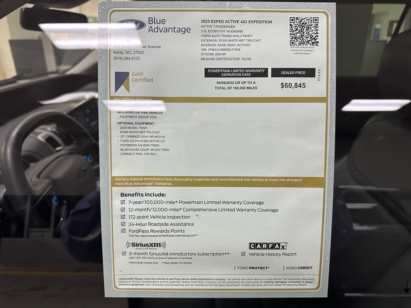 Certified 2025 Ford Expedition Active image 11