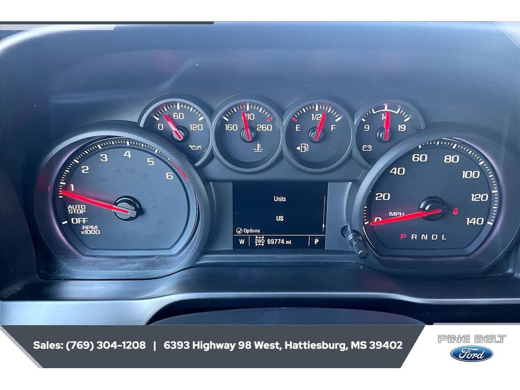 Used 2020 Chevrolet Silverado 1500 Custom w/ Custom Value Package AWD/4WD image 15