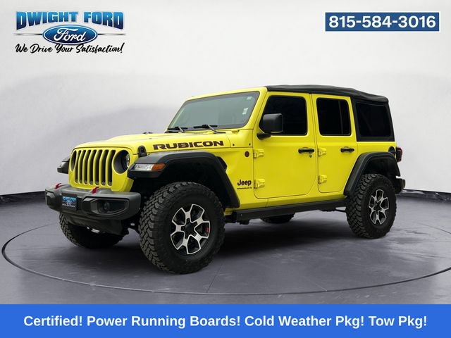 Used 2023 Jeep Wrangler Unlimited Rubicon w/ Cold Weather Group AWD/4WD image 1