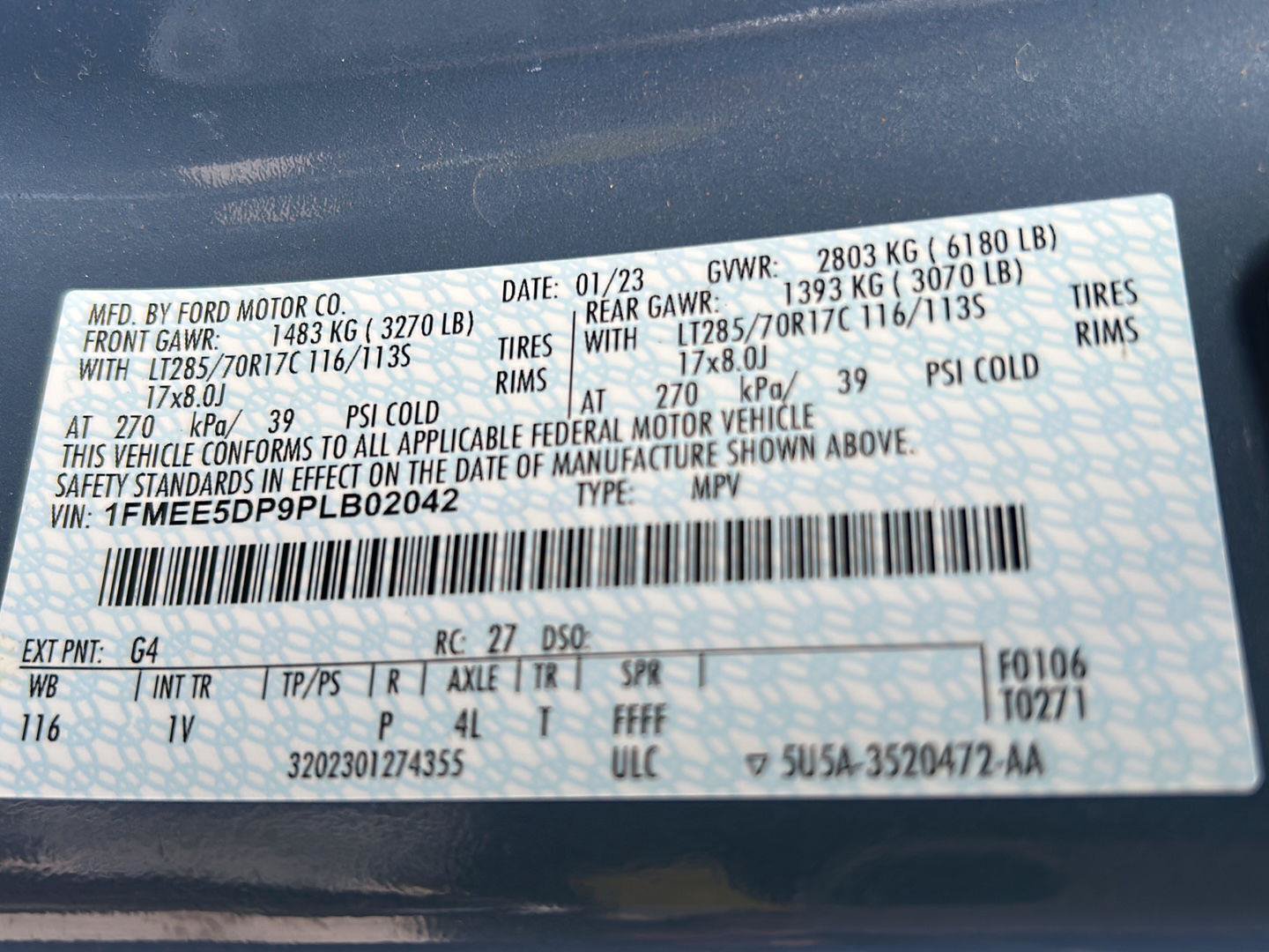 Certified 2023 Ford Bronco Badlands AWD/4WD image 37
