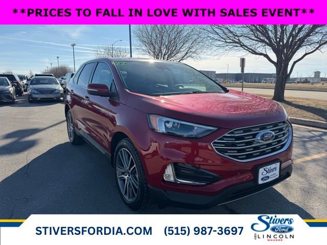 Certified 2022 Ford Edge Titanium
