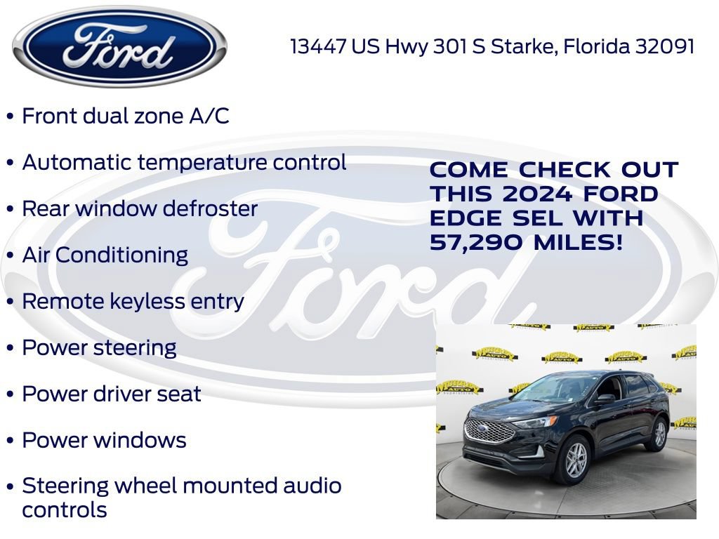 Certified 2024 Ford Edge SEL AWD/4WD image 22