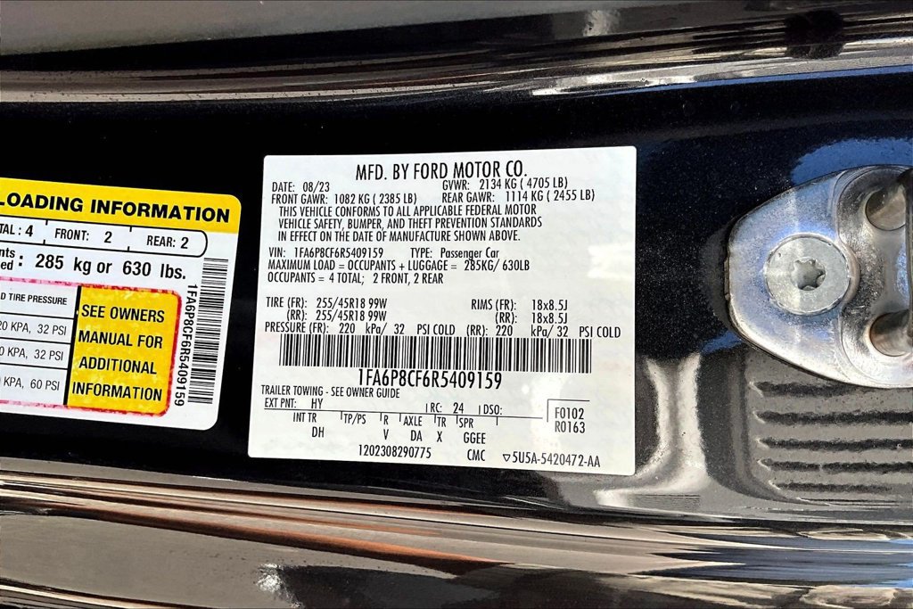 Certified 2024 Ford Mustang GT RWD image 19