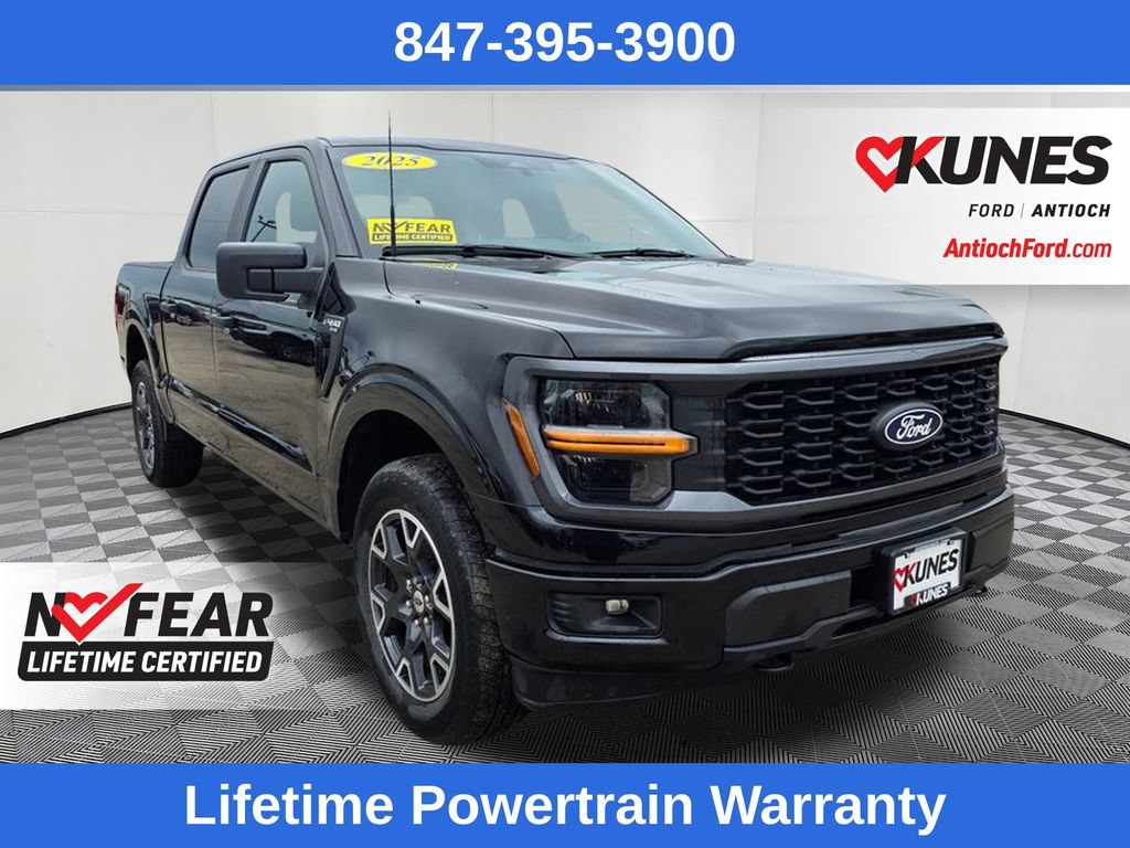 Certified 2025 Ford F150 STX w/ Equipment Group 200A Standard