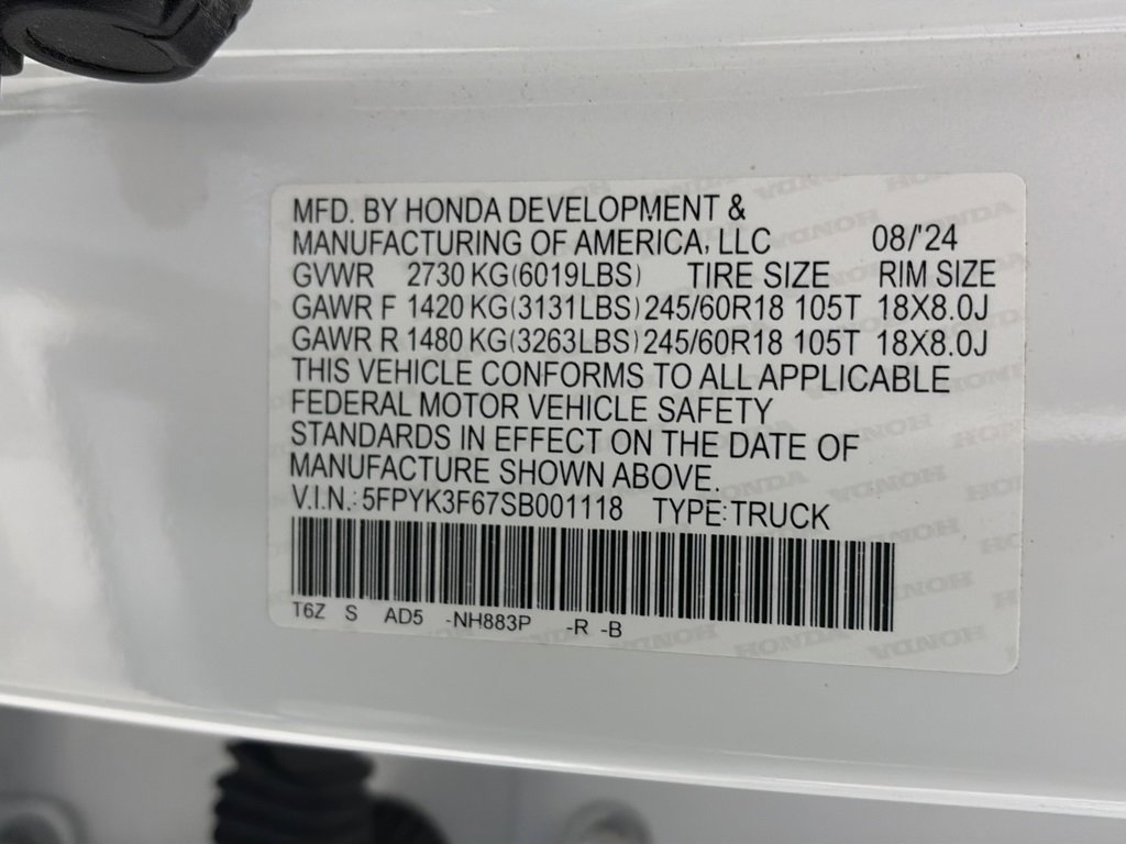 Used 2025 Honda Ridgeline TrailSport image 9