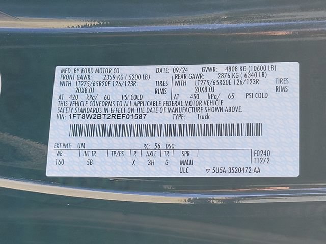 Certified 2024 Ford F250 Lariat w/ Sport Appearance Package AWD/4WD image 17