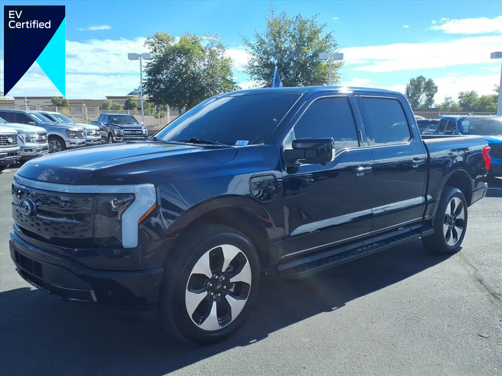 Certified 2023 Ford F150 Lightning Platinum