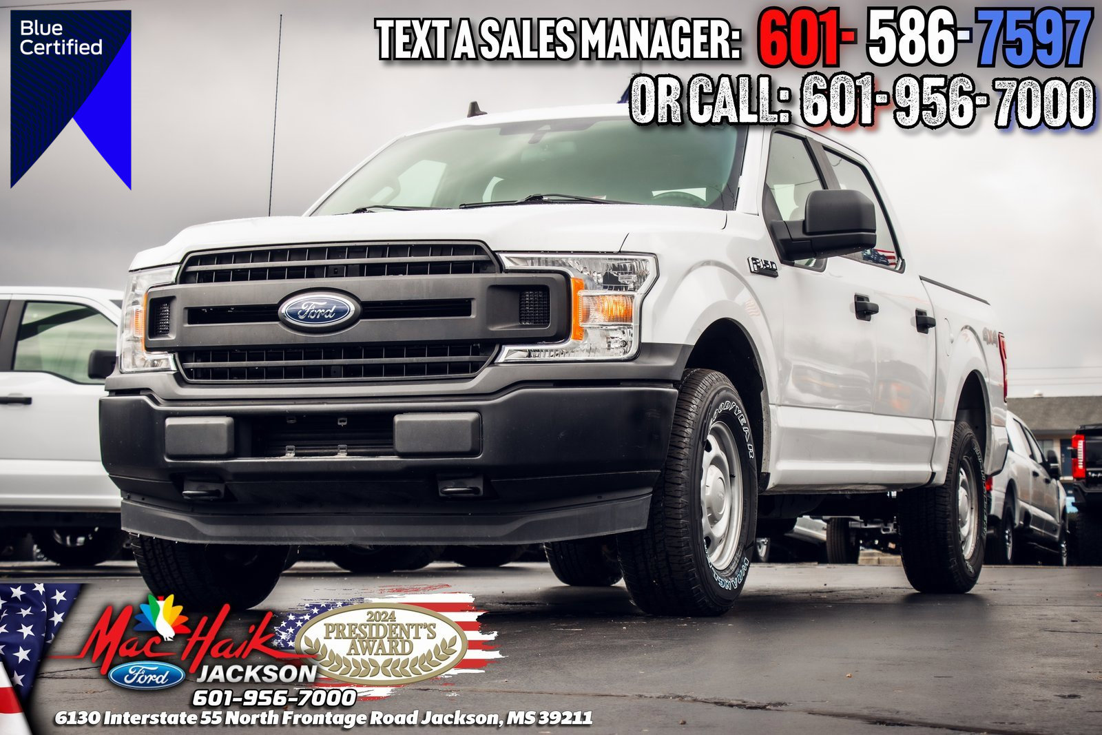 Certified 2020 Ford F150 XL w/ Equipment Group 101A Mid