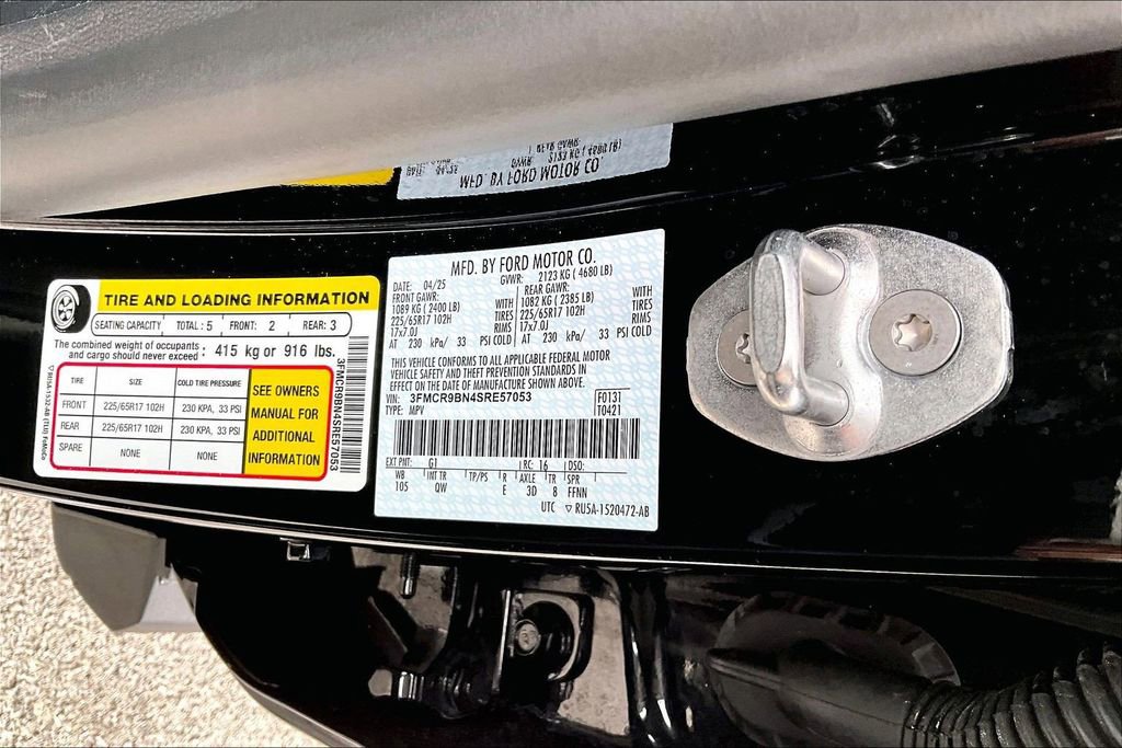 Certified 2025 Ford Bronco Sport Big Bend w/ Convenience Package AWD/4WD image 32