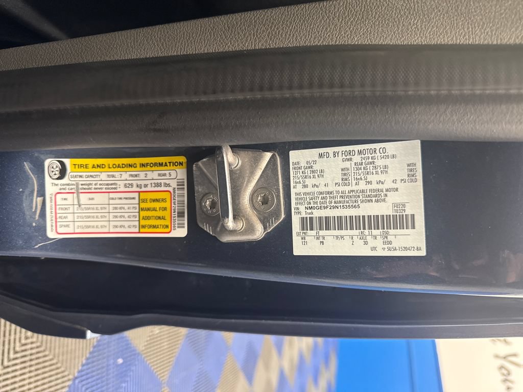Certified 2022 Ford Transit Connect XLT FWD image 33