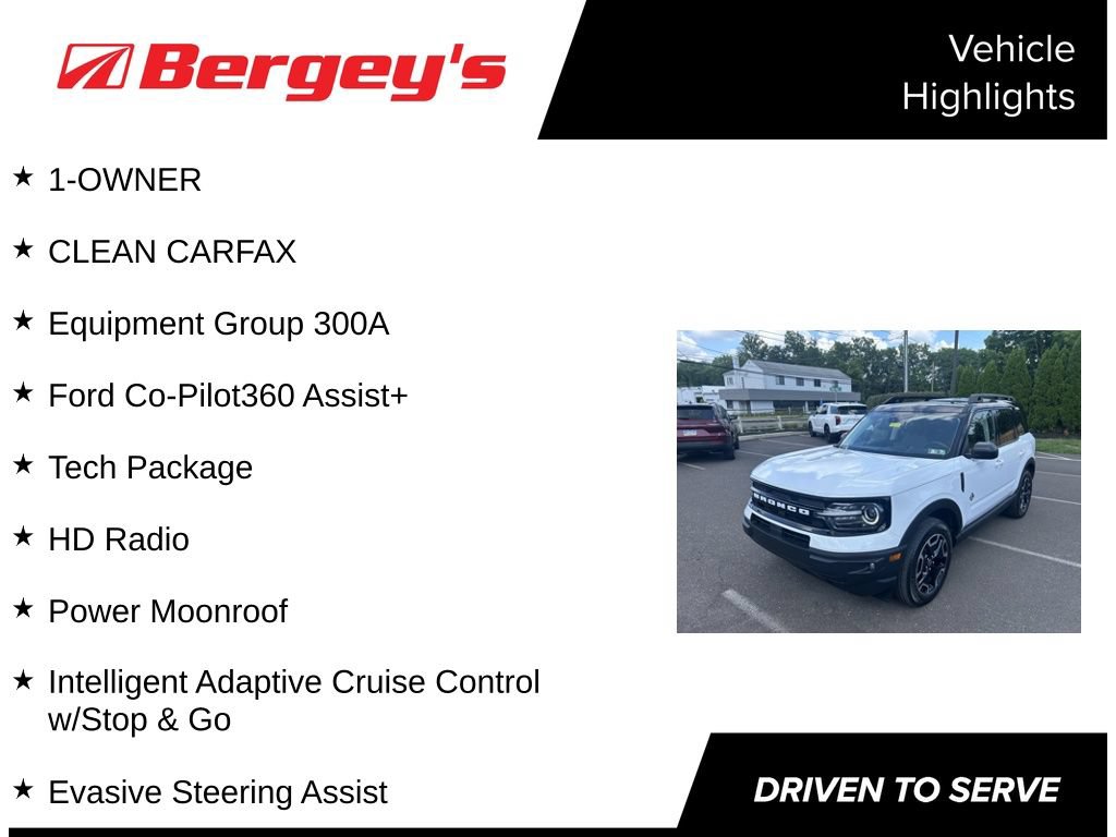 Certified 2023 Ford Bronco Sport Outer Banks w/ Tech Package AWD/4WD image 5