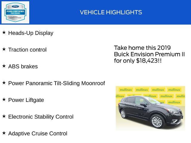 Used 2019 Buick Envision Premium w/ Driver Confidence Package AWD/4WD image 19