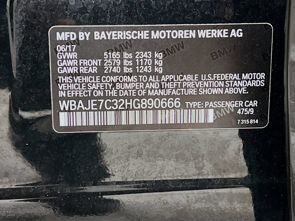 Used 2017 BMW 540i xDrive AWD/4WD image 37