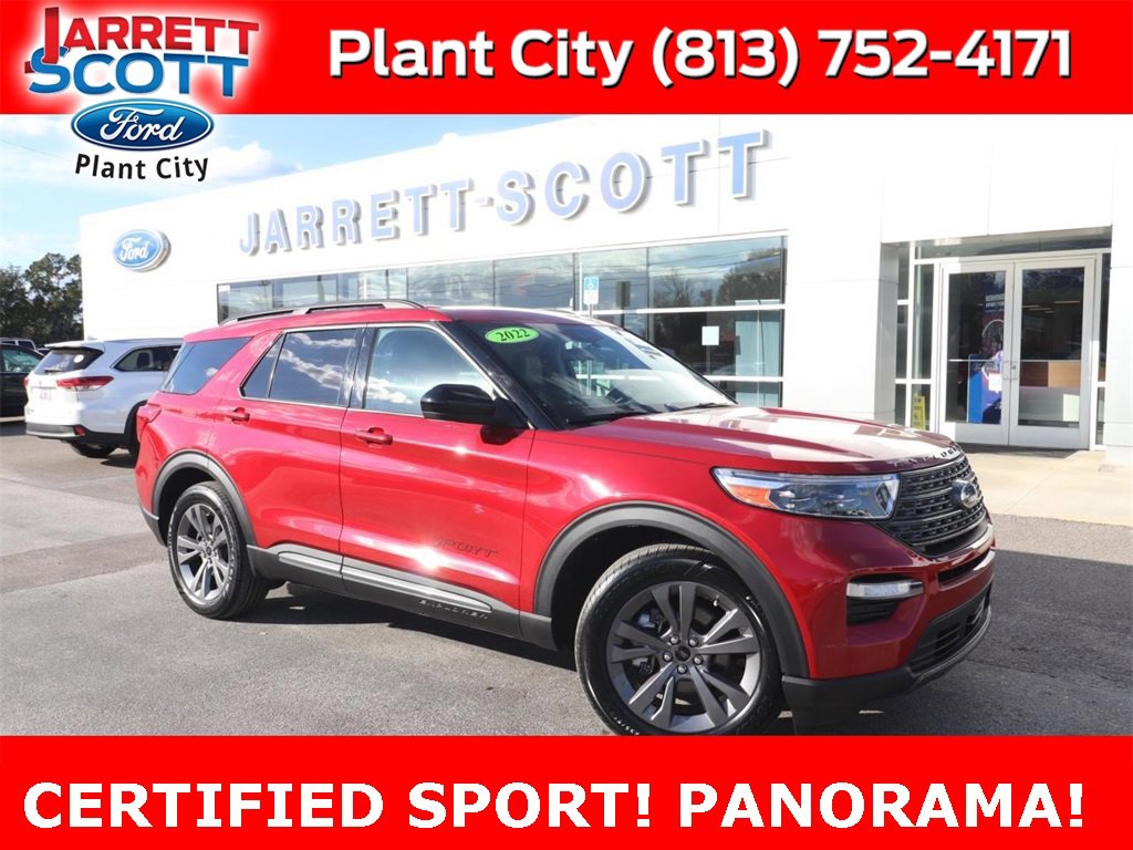 Certified 2022 Ford Explorer XLT w/ Equipment Group 202A image 1
