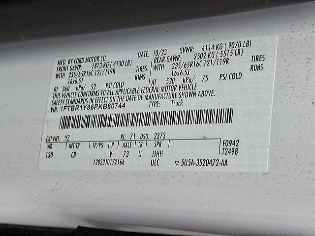 Certified 2023 Ford Transit 250 Low Roof w/ Exterior Upgrade Package image 22