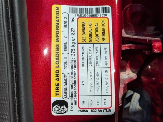 Certified 2017 Ford Escape SE AWD/4WD image 19