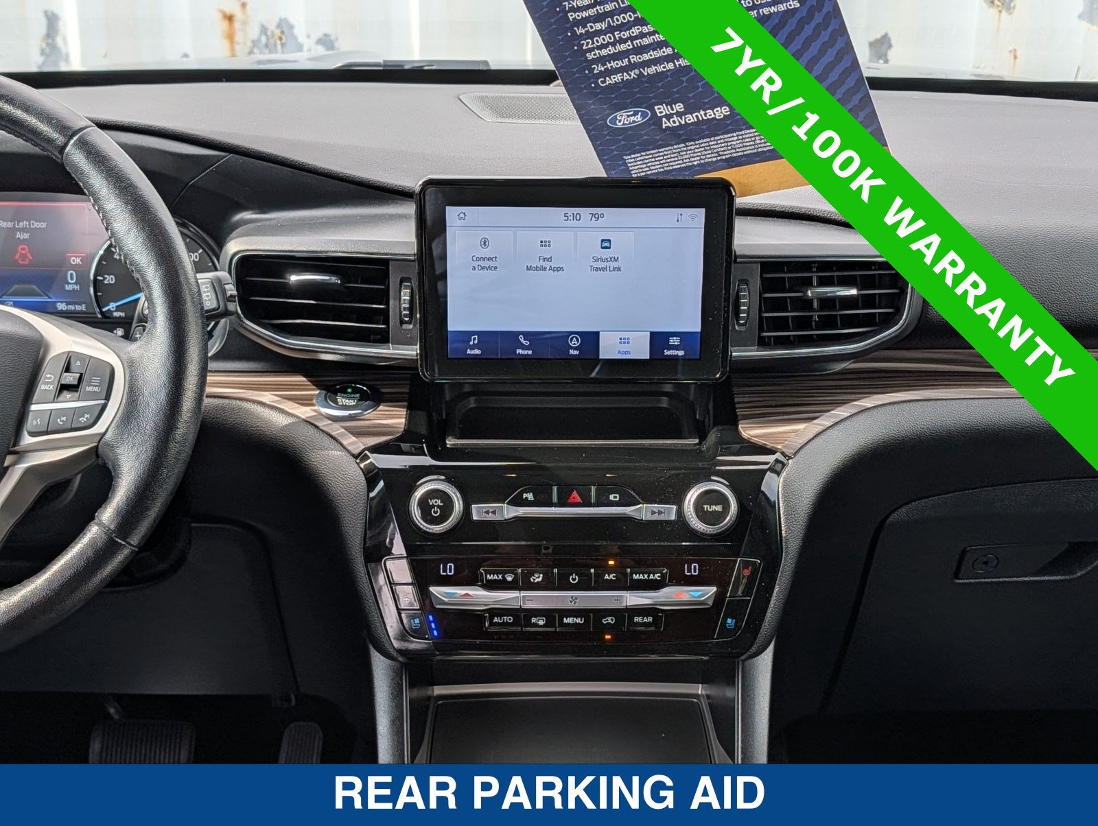 Certified 2021 Ford Explorer Limited w/ Equipment Group 301A RWD image 21