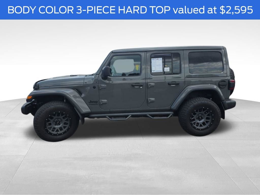 Used 2021 Jeep Wrangler Unlimited Sahara AWD/4WD image 5