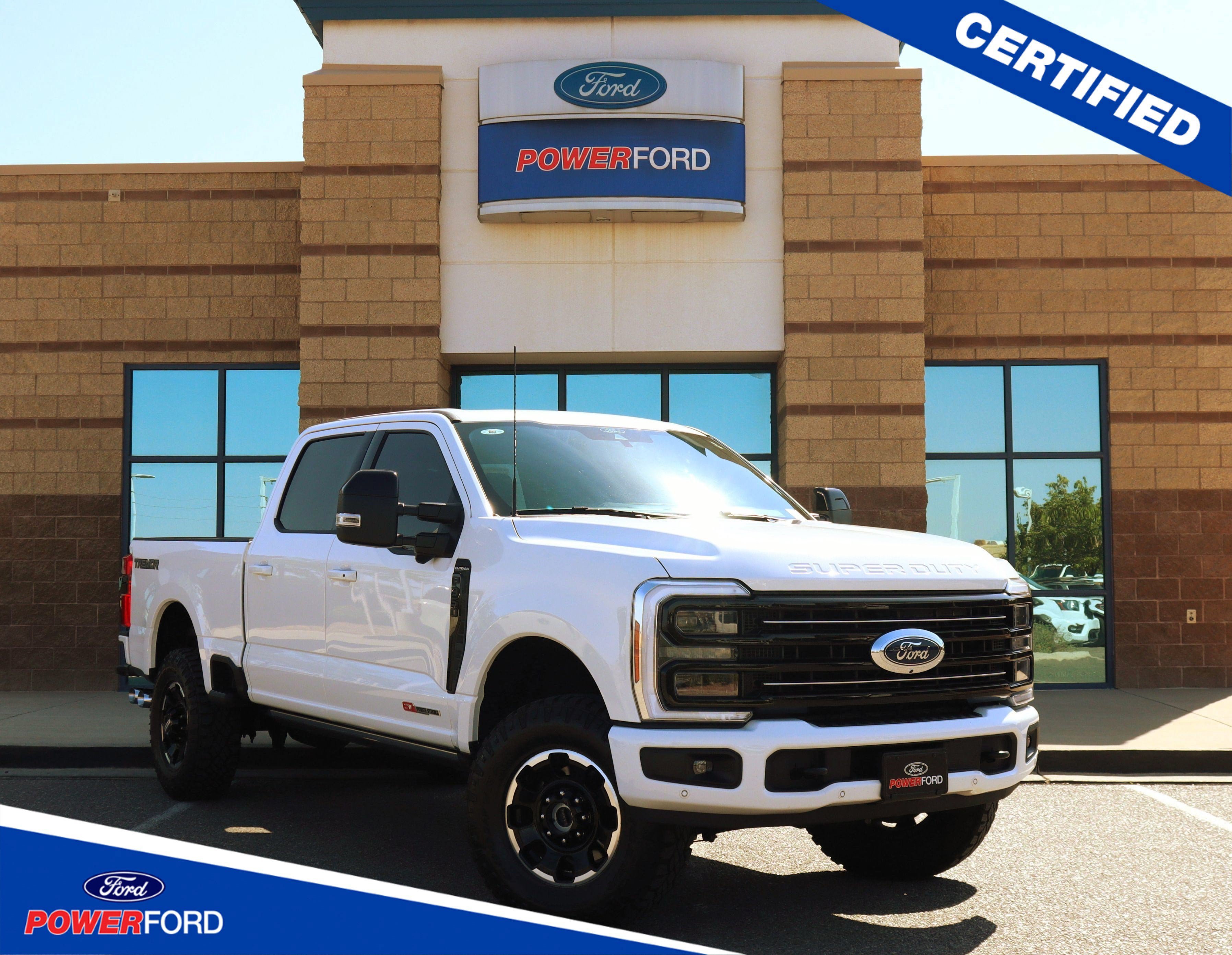 Certified 2025 Ford F350 Platinum w/ Tremor Off-Road Package