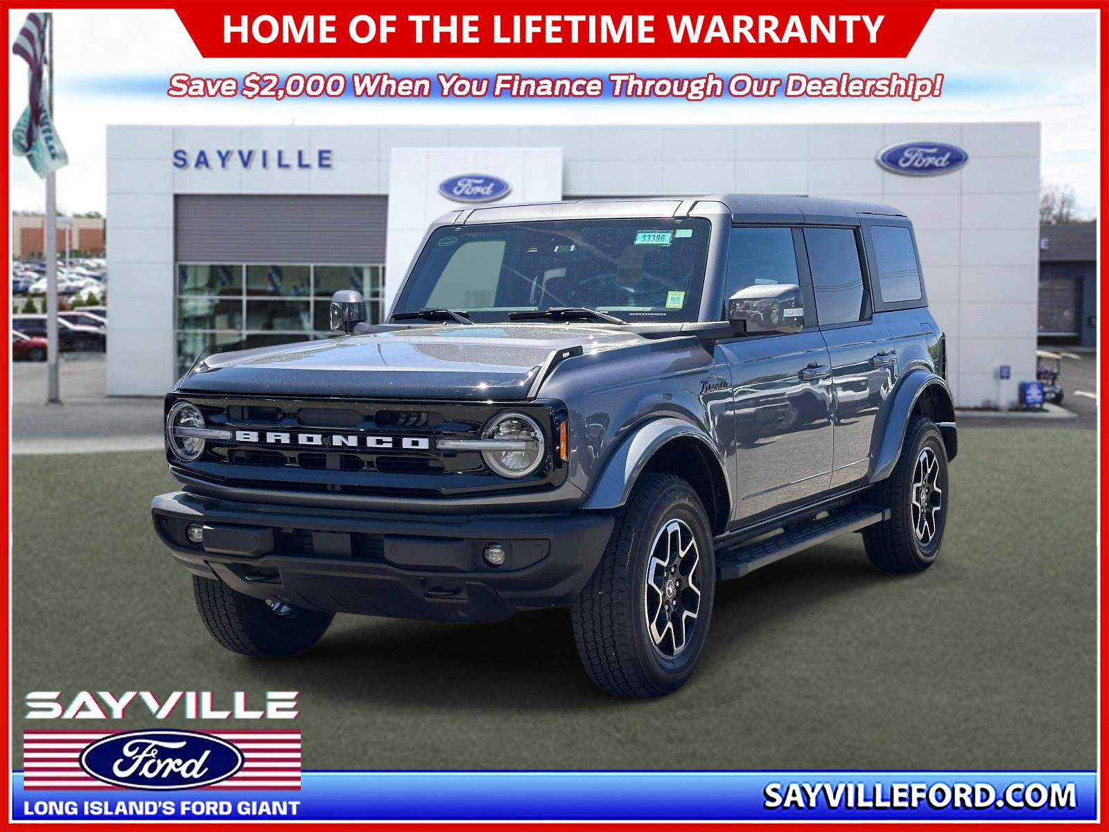 Certified 2023 Ford Bronco Outer Banks
