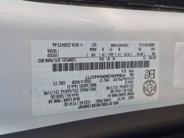 Certified 2024 Ford Transit 350 XLT AWD/4WD image 22