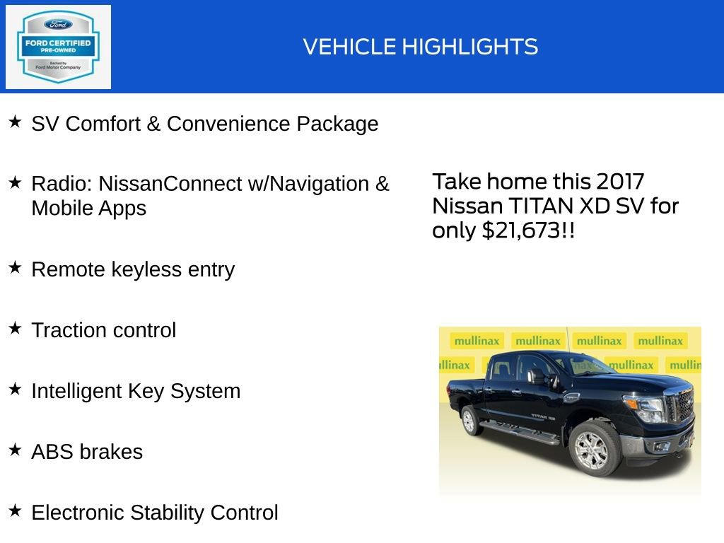 Used 2017 Nissan Titan SV image 18