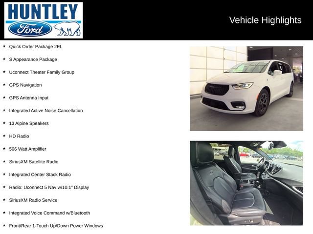 Used 2022 Chrysler Pacifica Touring-L w/ Uconnect Theater Family Group FWD image 2