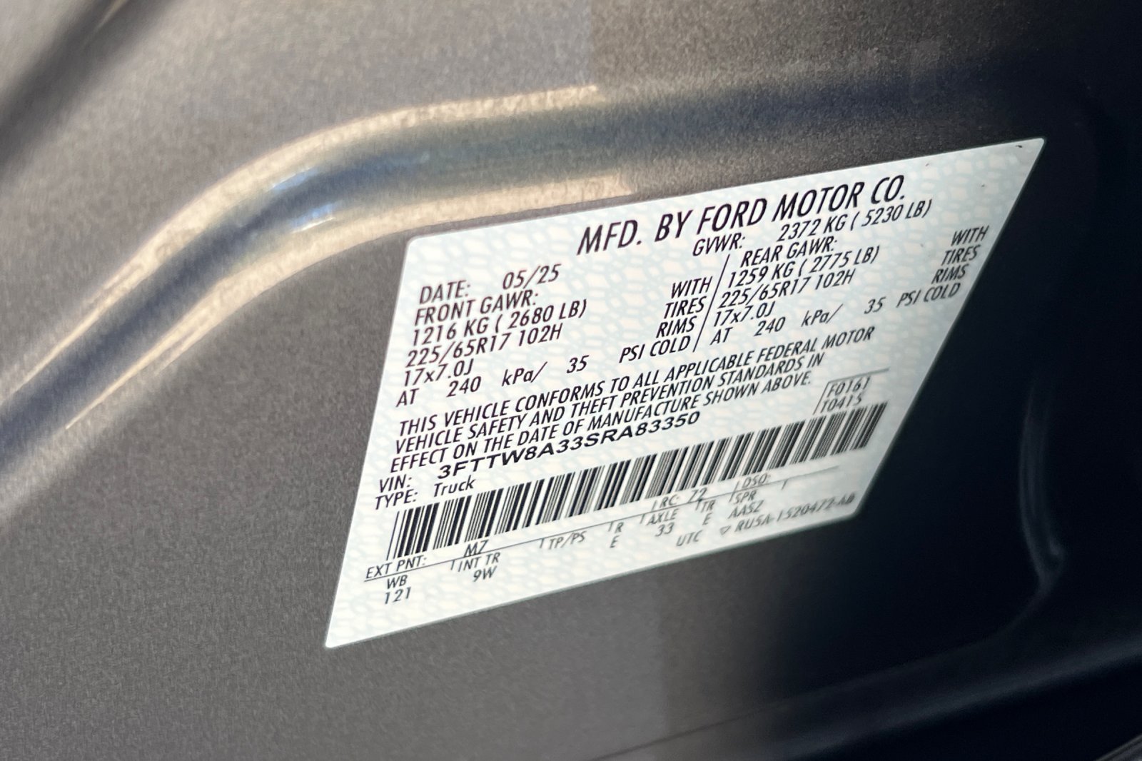 Certified 2025 Ford Maverick XL FWD image 27