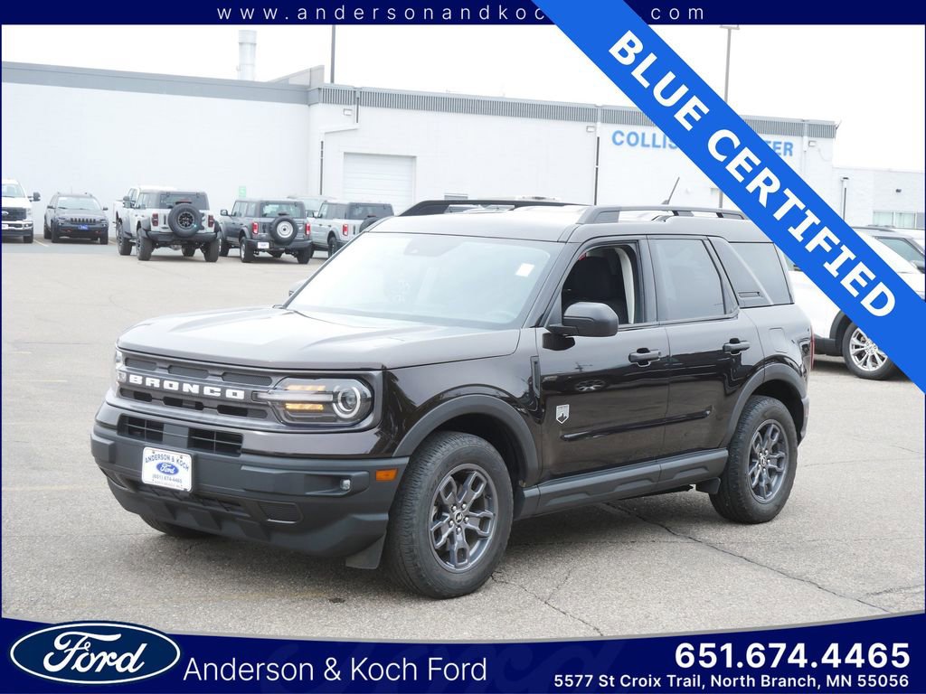 Certified 2021 Ford Bronco Sport Big Bend