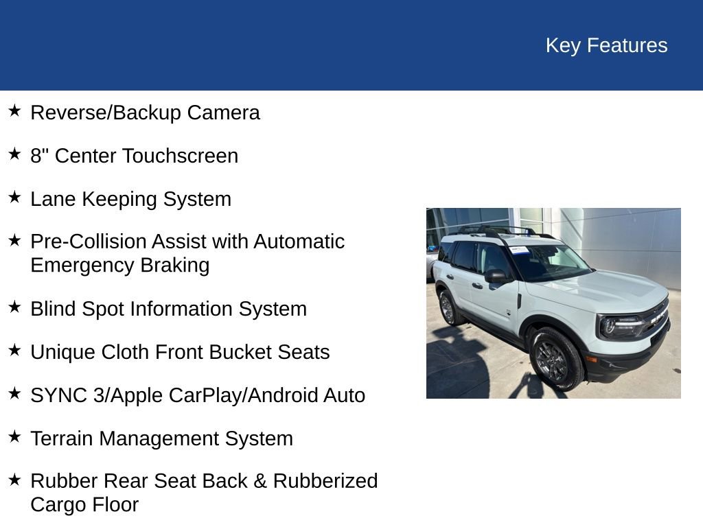 Certified 2021 Ford Bronco Sport Big Bend image 29