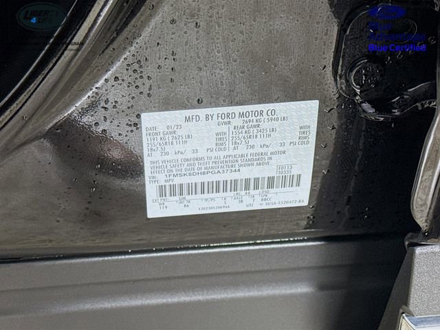 Certified 2023 Ford Explorer XLT image 32